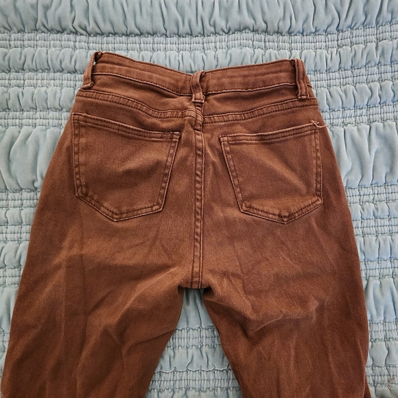 Shein Brown Skinny Pants Size XS/2 - EUC - Picture 5 of 8